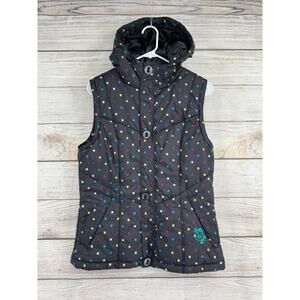 Burton Dryride Check Snowboard Vest Womens Medium Black